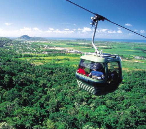 float over the Rainforest on Skyrail